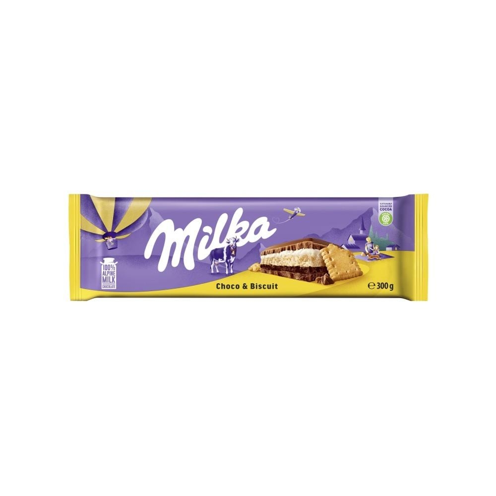 Tablette de chocolat au lait et aux noisettes entières MMMax MILKA