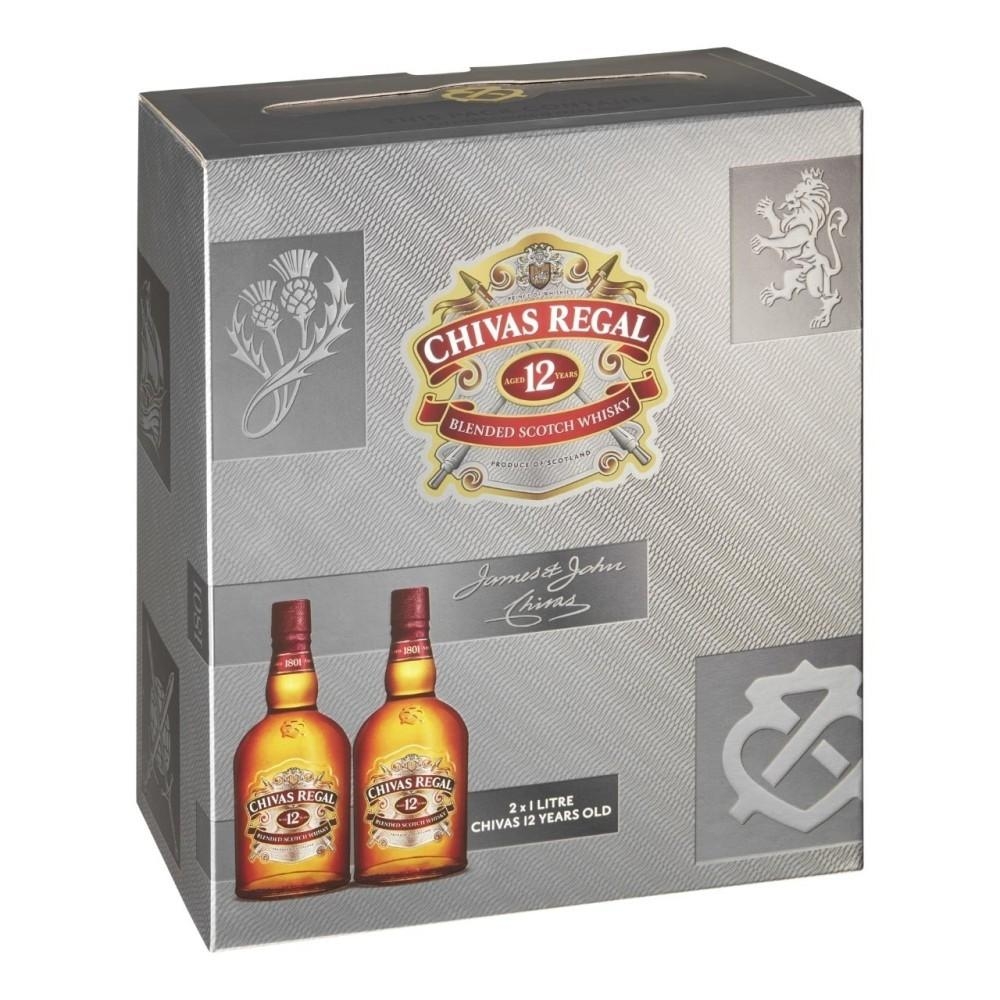 Extime - Chivas Twin-Pack - Blended Scotch Whisky - Aged 12 Years