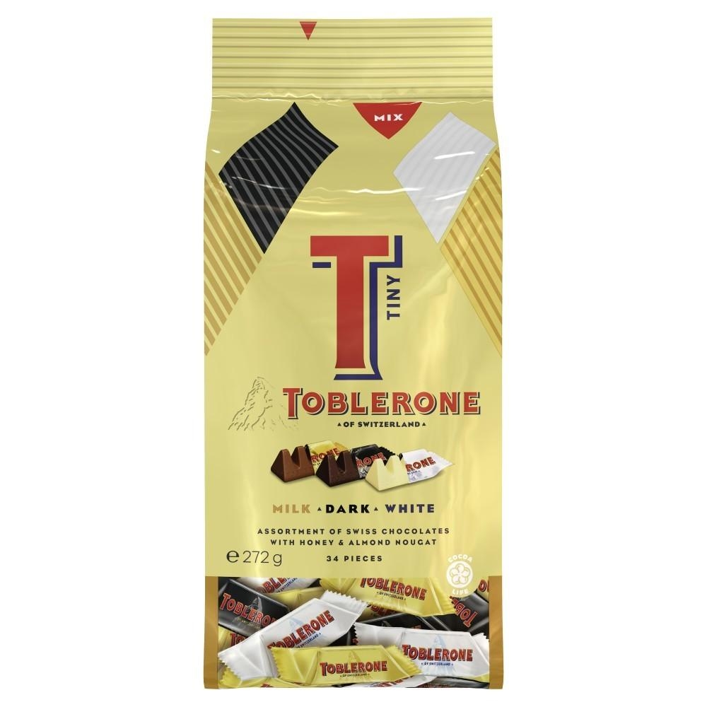 Toblerone Mini Dark Chocolate Share Bag, 200g 