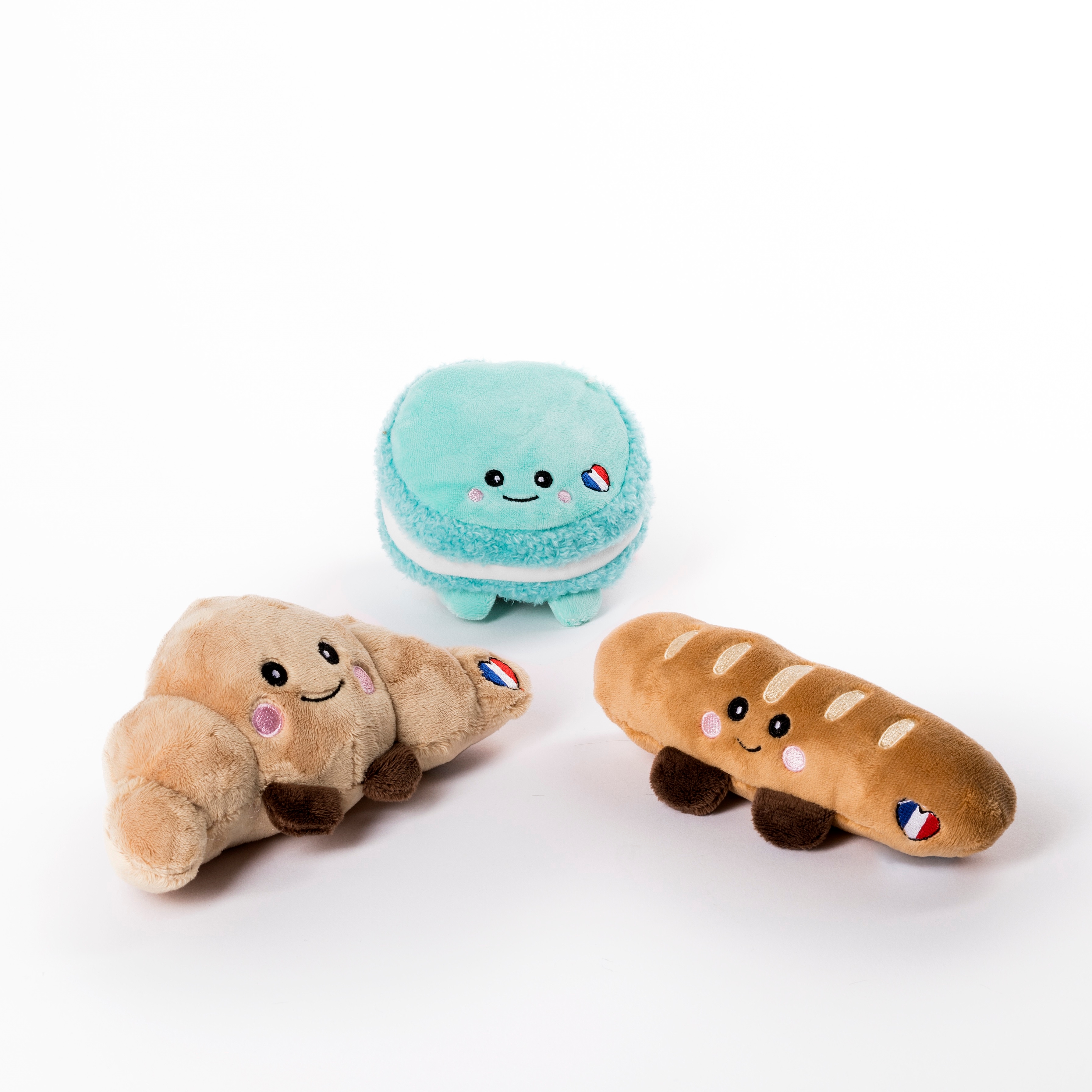 Colored plush