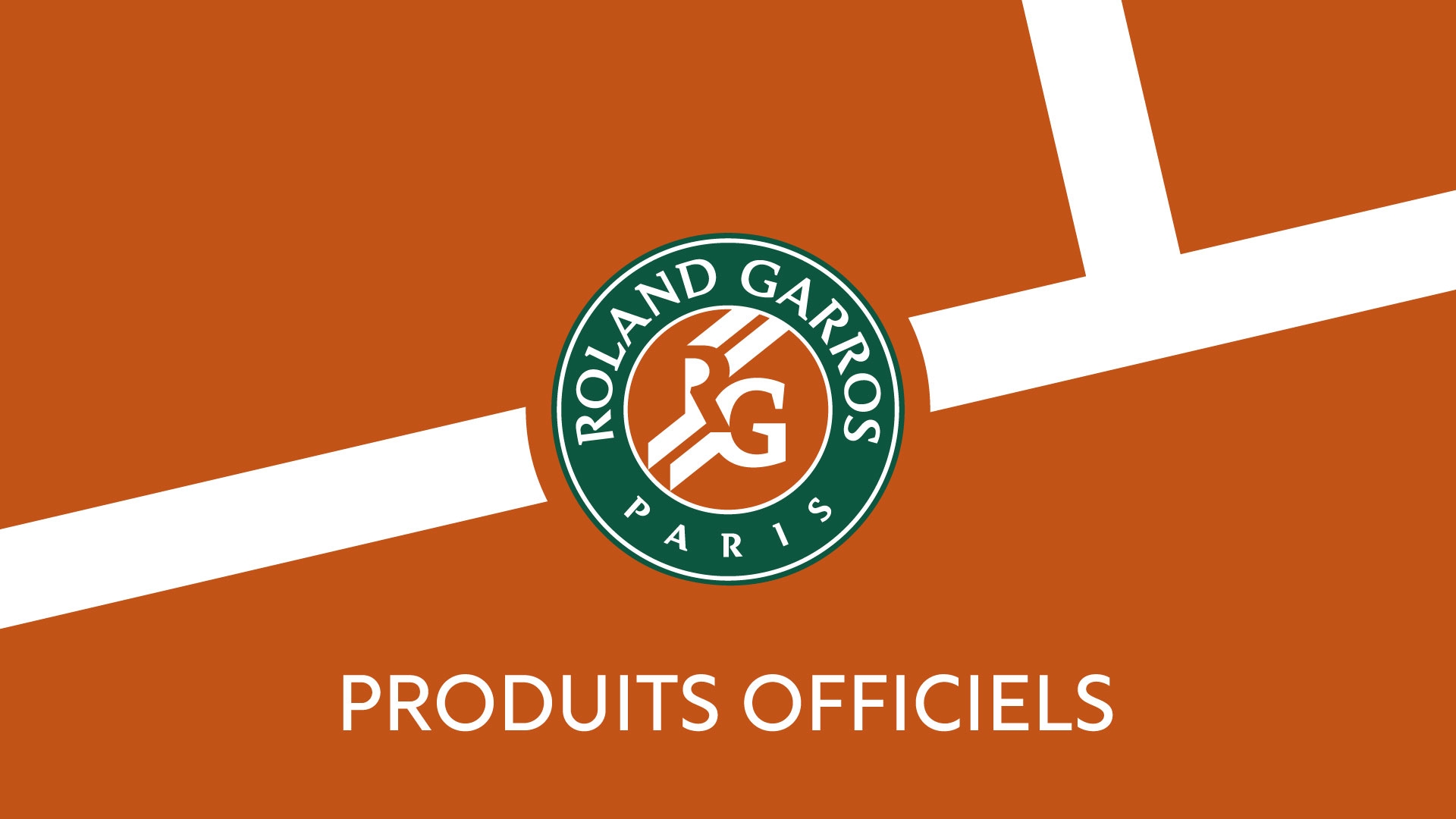 Produits officiels Roland Garros