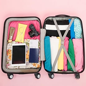 Valise ouverte 
