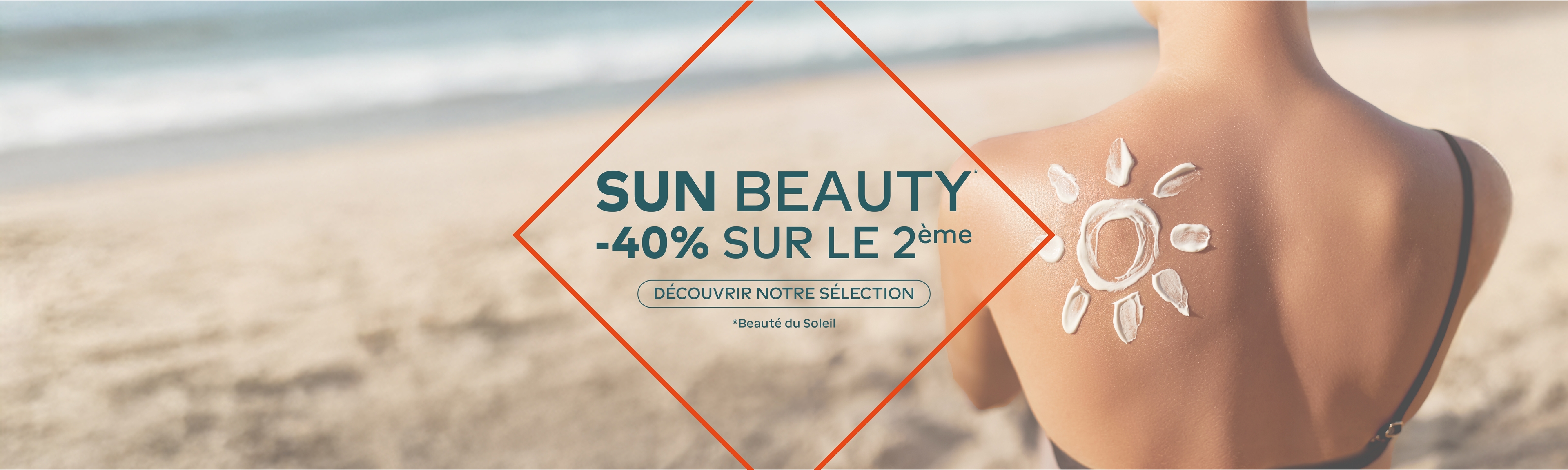 Sun Beauty -40% sur le 2ème * Beauté du soleil