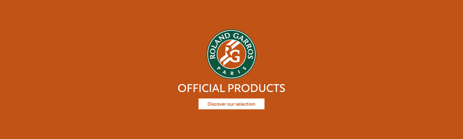 Roland Garros Paris - Official Products - Discover our selection