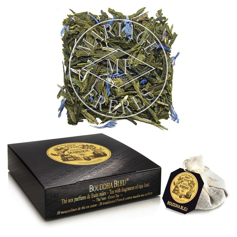 Bouddha Bleu - Box Of 30 Muslin Tea Sachet