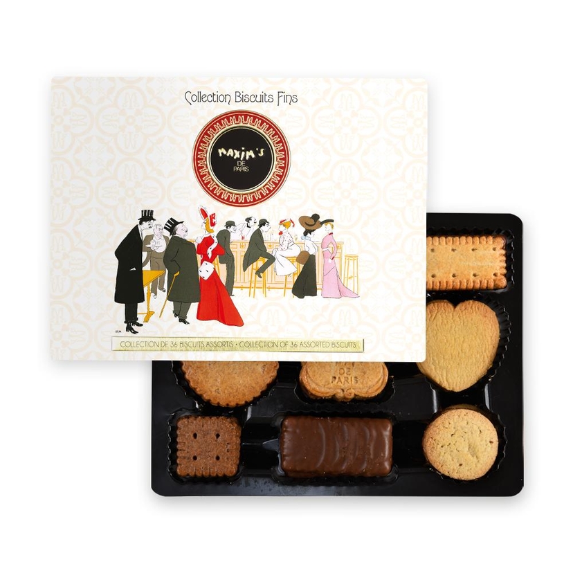 Tin of 36 fine assorted biscuits