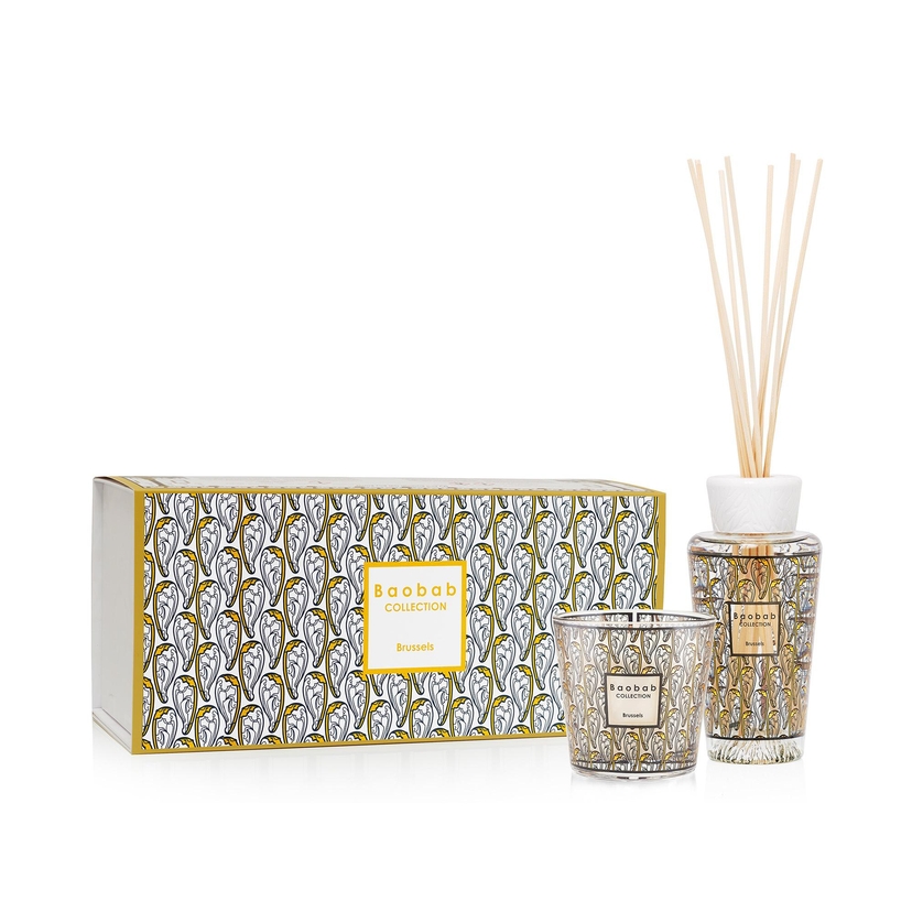 Coffret Brussels Candle + Fragrance Diffuser
