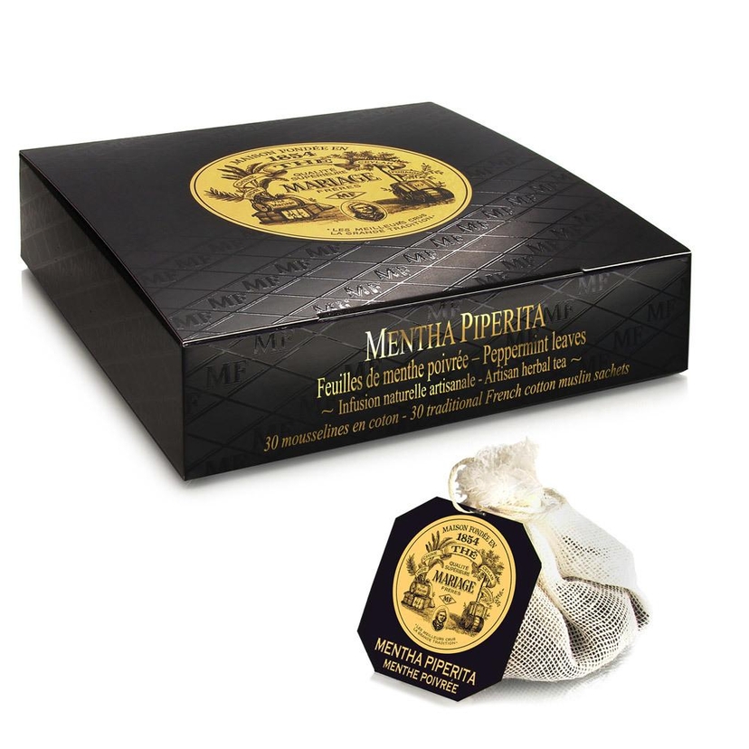 Mentha Piperita - Box Of 30 Muslin Tea Sachet