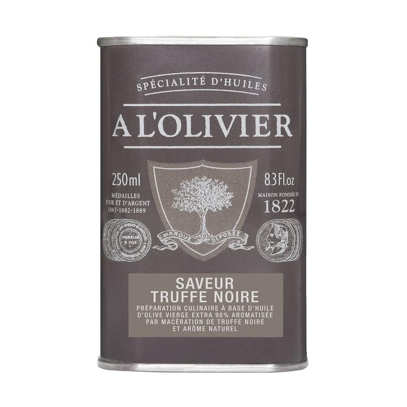 Huile D'olive Aromatique Saveur Truffe Noire