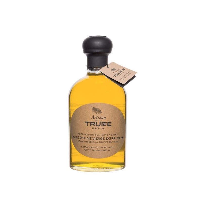 Food Preparation Made Of Extra Virgin Olive Oil Flavored With White Truffle Aroma