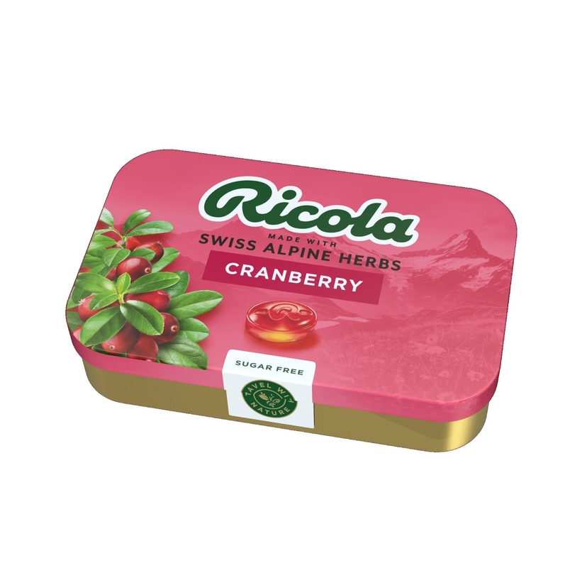Cranberry – Swiss Herb Candy Sugar Free