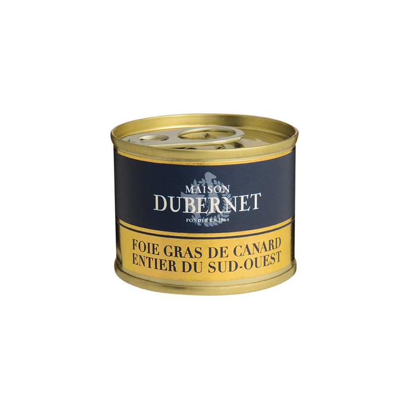 Foie gras de canard entier en conserve