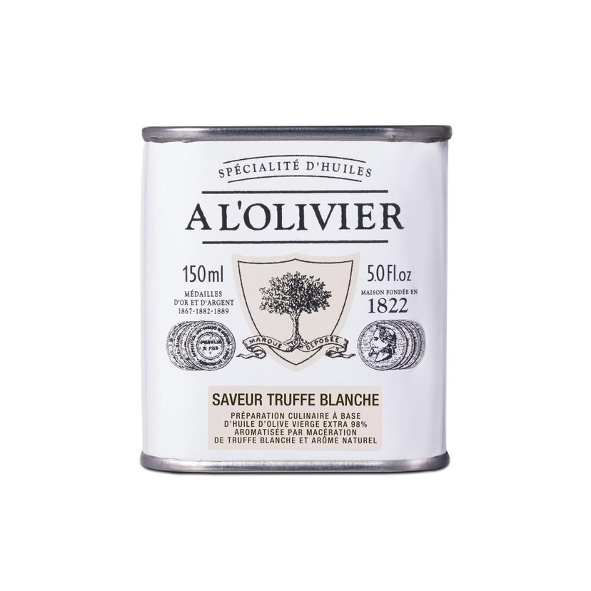 Huile D'olive Aromatique Saveur Truffe Blanche