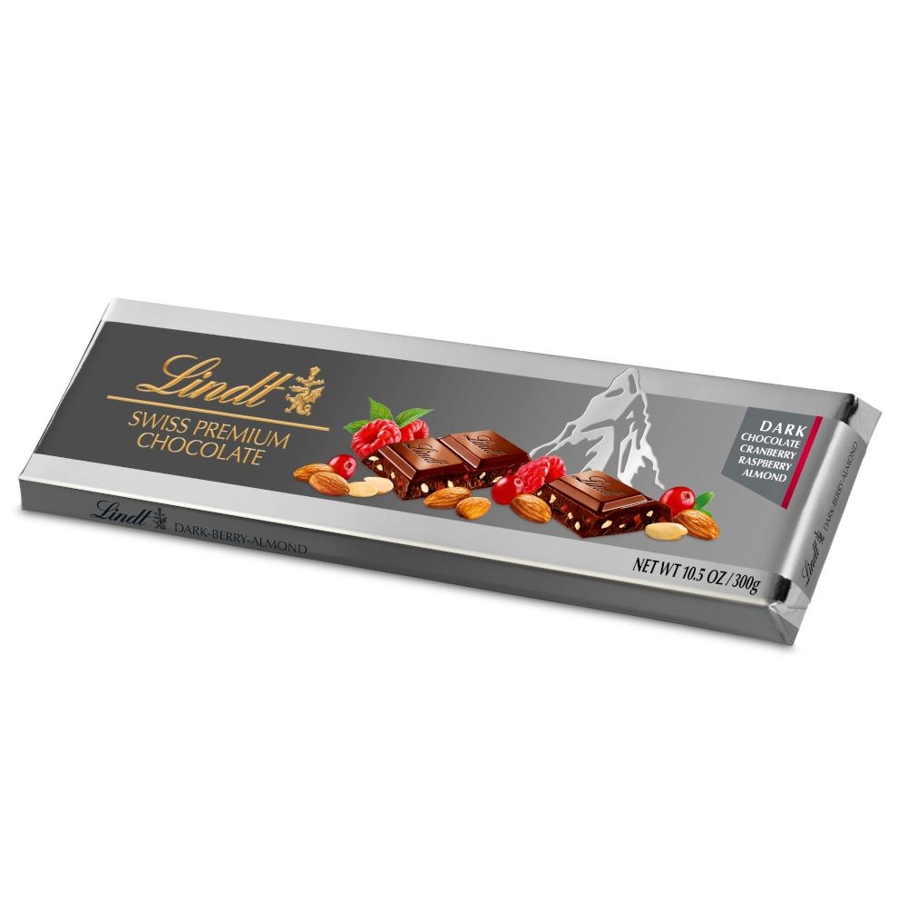 Extime - Lindt Tablette Chocolat Noir Fruit Rouge Amande